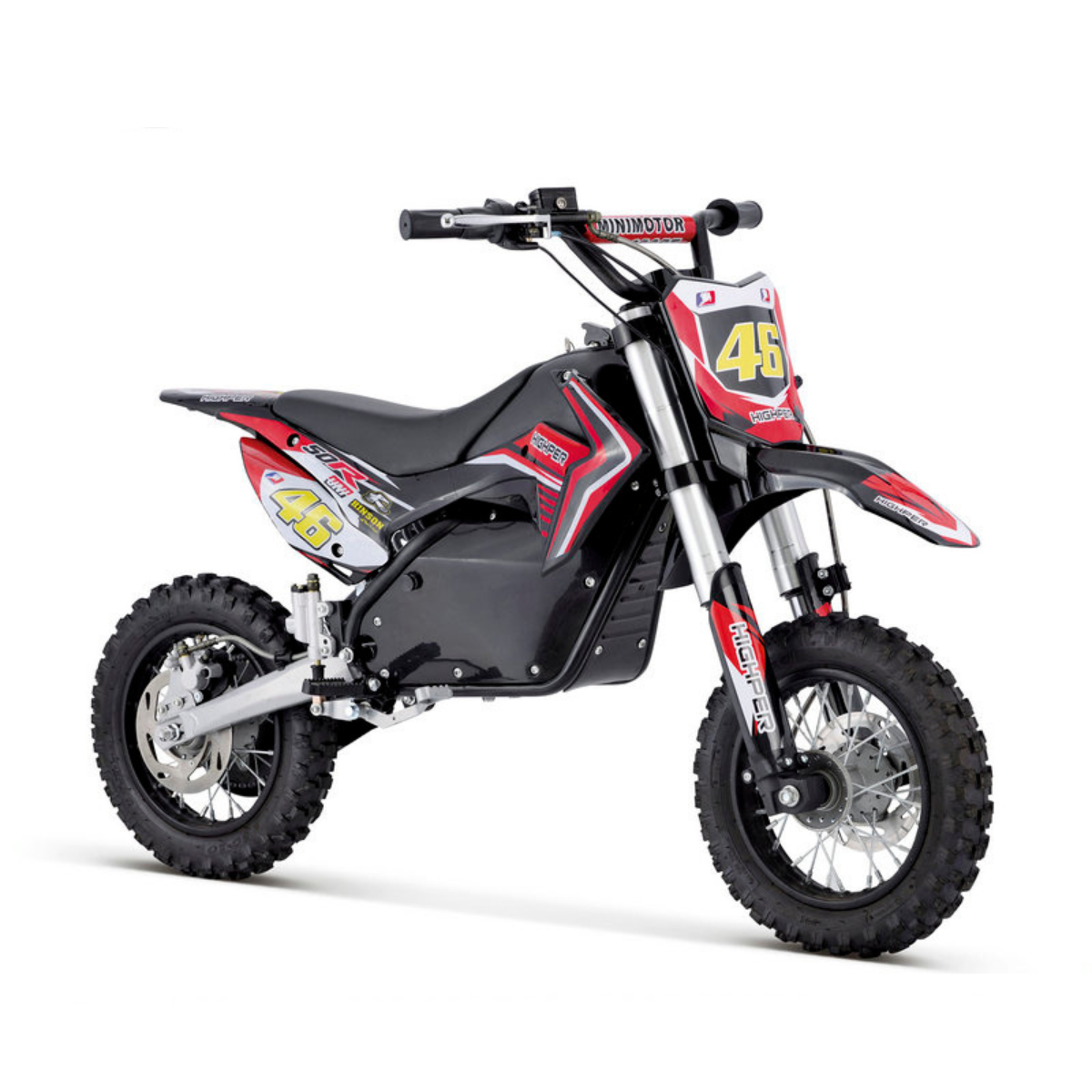 Big Hyena Electric Mini Bike Lithium Battery 1200w