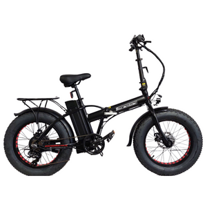Fat tyre electric folding bike clearance