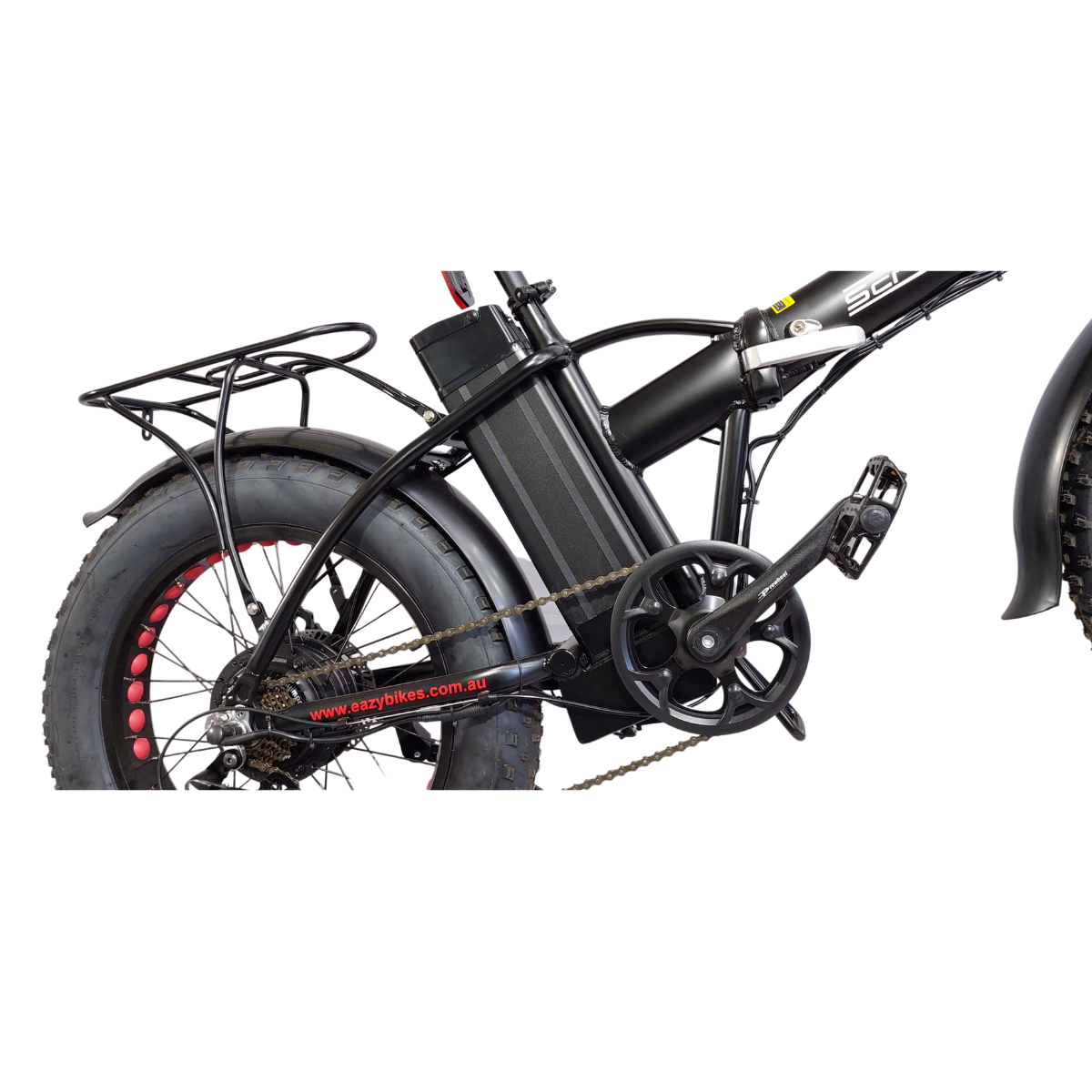 Scrambler 500w Fat Tyre Folding Electric Bike