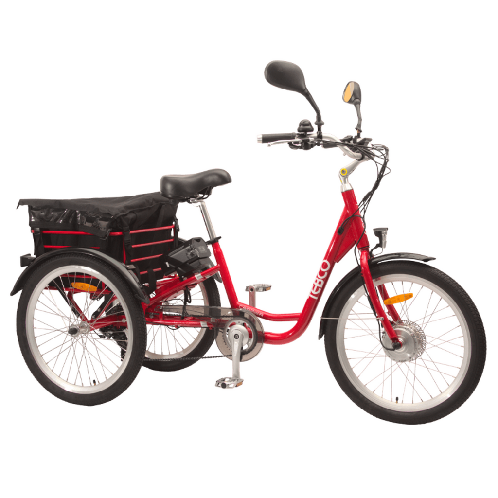 tebco electric bicycle TEBCO Carrier 24" Electric Tricycle