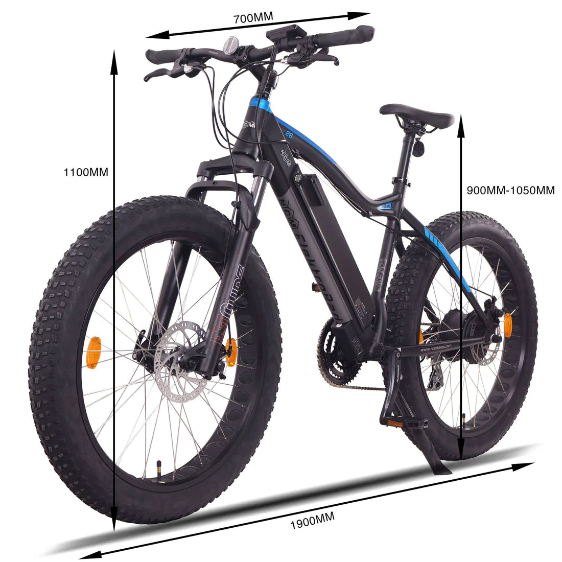NCM Aspen 250w 48v Fat Tyre Electric Bike
