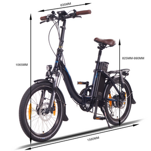 NCM Paris Plus Folding Electric Bike