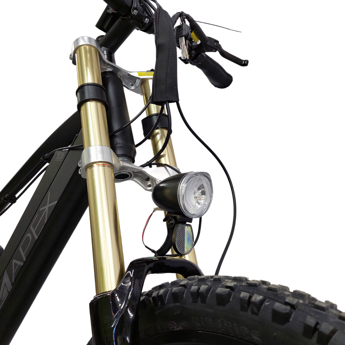 electric front wheel for mountain bike
